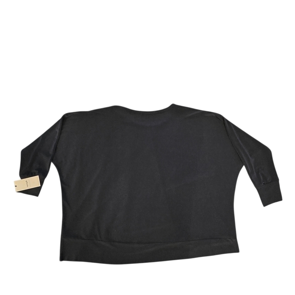 Sympli Trim Boxy Top Colour Navy Size 8 - Picture 3 of 10